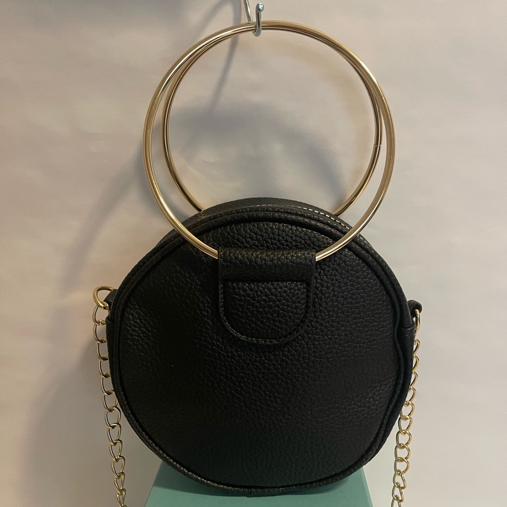 Round Contemporary Crossbody Bag